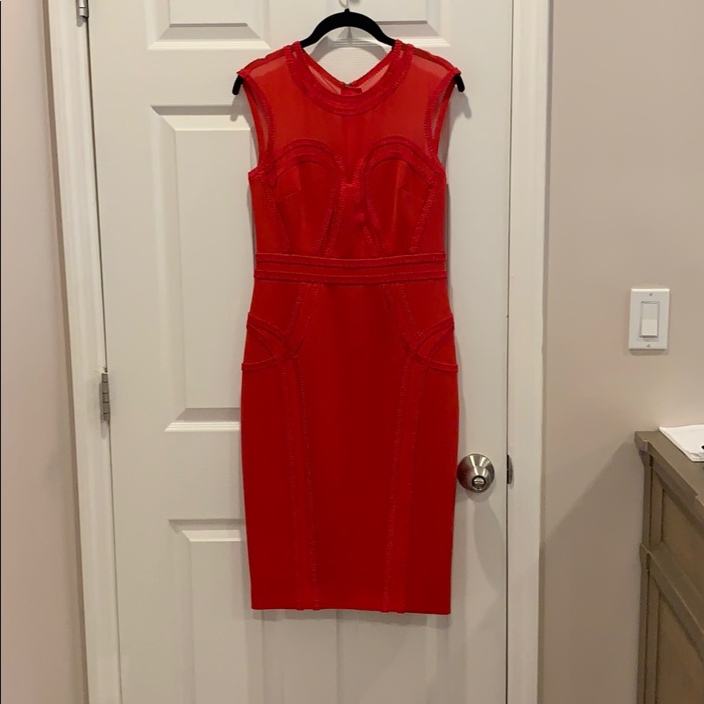 Red dress